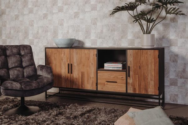 Felino Dressoir 200 cm Tower Living - Afbeelding 2