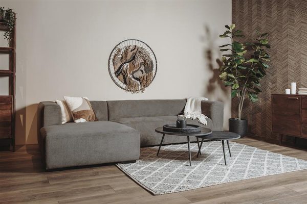 Glasgow 2 5-AR + Chaise L - Enjoy 456 Iron Grey Tower Living - Afbeelding 2