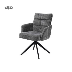 Rosora Armstoel - HZ6068-85 grey (draaibaar) Tower Living