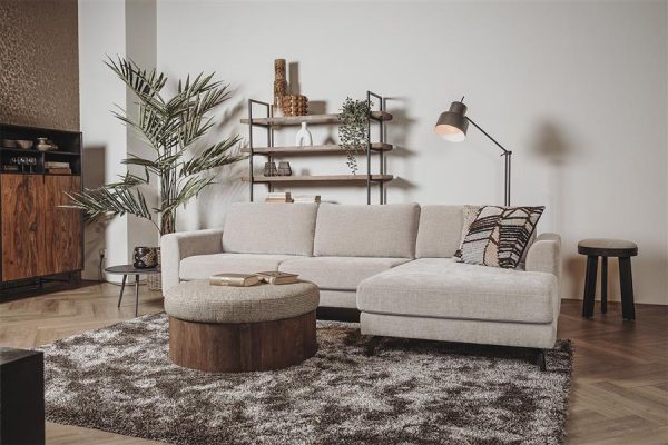 Highlands 2 5-AL + Chaise R - Nature 450 Grey Tower Living - Afbeelding 2