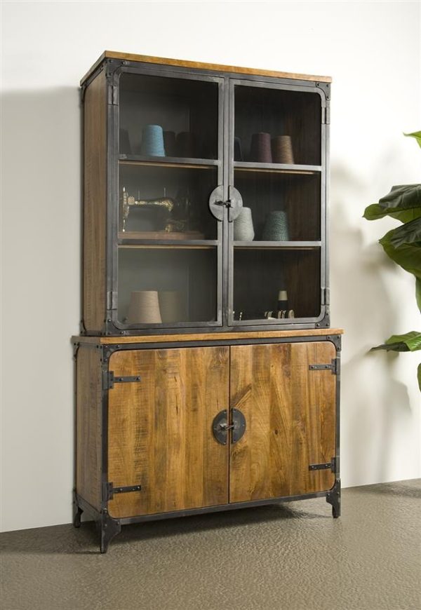 Basto Vitrinekast 120 cm Tower Living - Afbeelding 2