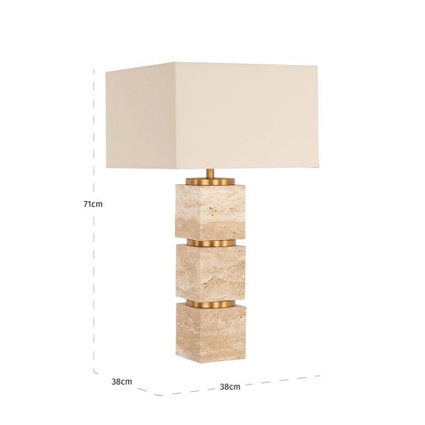 Tafellamp Jaella (Beige) Richmond Interiors - Afbeelding 5
