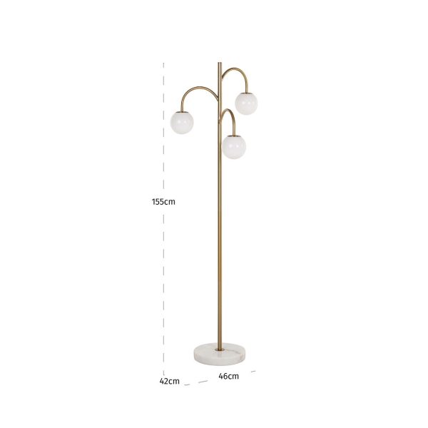 Vloerlamp Janou (Gold) Richmond Interiors - Afbeelding 2