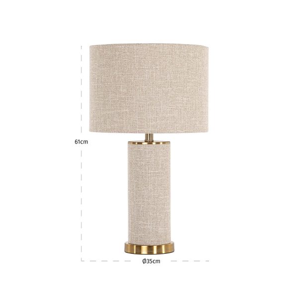 Tafellamp Joline (Beige) Richmond Interiors - Afbeelding 3