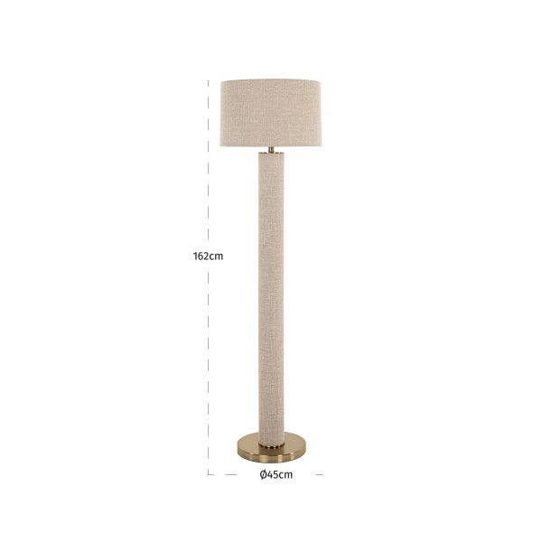 Vloerlamp Joline (Beige) Richmond Interiors - Afbeelding 3