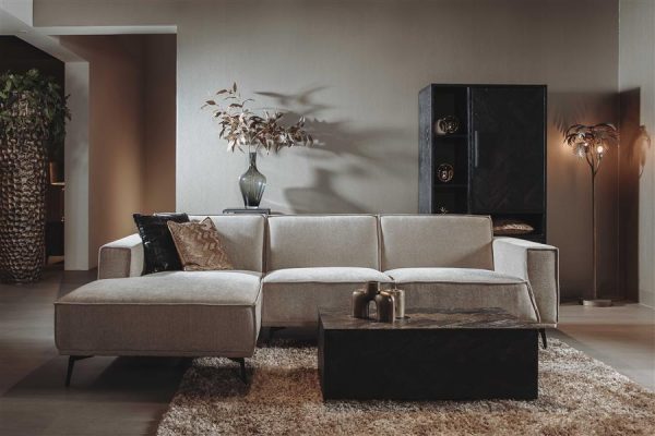 Leeds 2 5-AR + Chaise L - City 120 Beige Tower Living - Afbeelding 2
