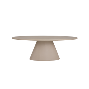 Mello Eetkamertafel ovaal beige 240 cm Tower Living