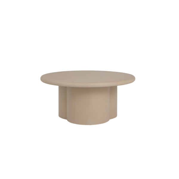 Melzo Salontafel rond beige 90 cm Tower Living