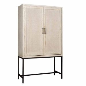 Carini Opbergkast gebroken wit 110 cm Tower Living