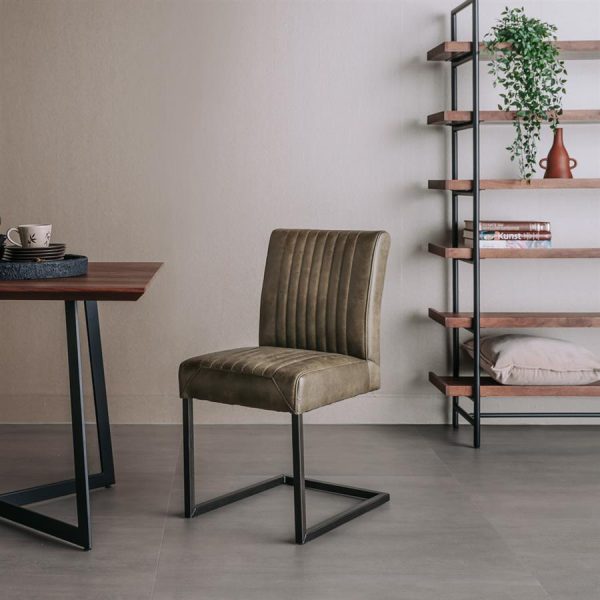 Ferro Stoel - fabric Savannah green Tower Living - Afbeelding 2
