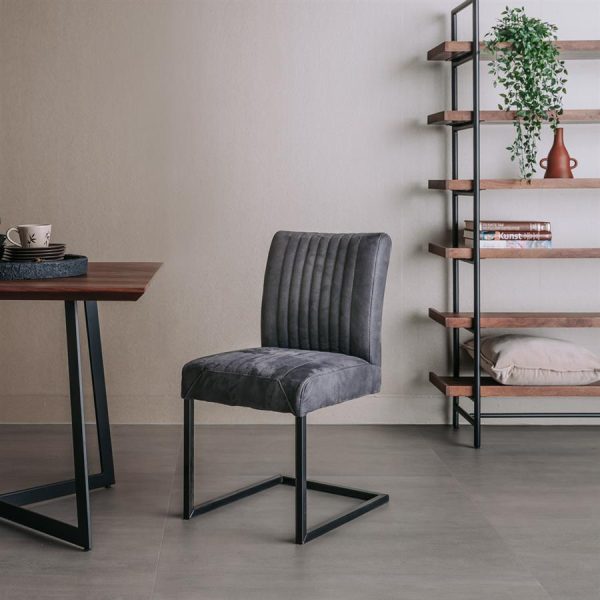 Ferro Stoel - fabric Savannah anthracite Tower Living - Afbeelding 2
