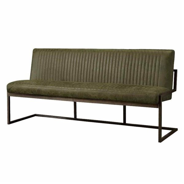 Ferro Bankje 155 - fabric Savannah green Tower Living