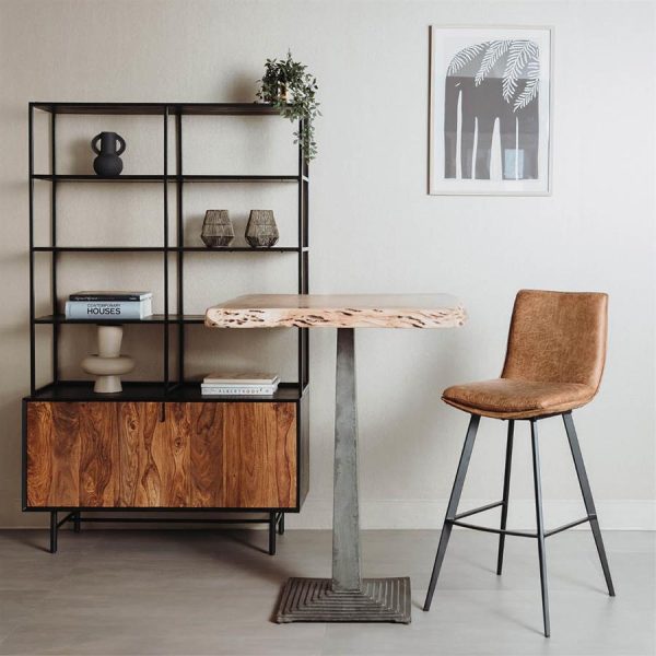 Pamplona Barstoel - fabric Cognac Tower Living - Afbeelding 2