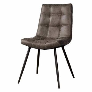 Navarra Stoel - fabric Antracite Tower Living