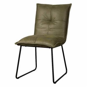 Seda Stoel - fabric Cherokee 13 green Tower Living
