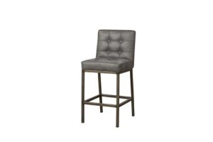 Vasco Barstoel - fabric Amazon 2 grey Tower Living