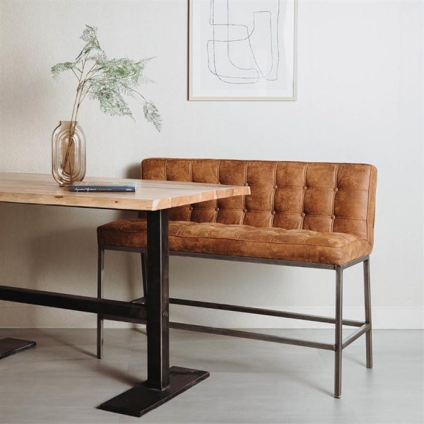 Vasco Barbankje 110 - fabric Amazon 9 cognac Tower Living - Afbeelding 2