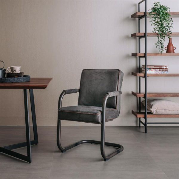 Volano Armstoel - Bull anthracite Tower Living - Afbeelding 2