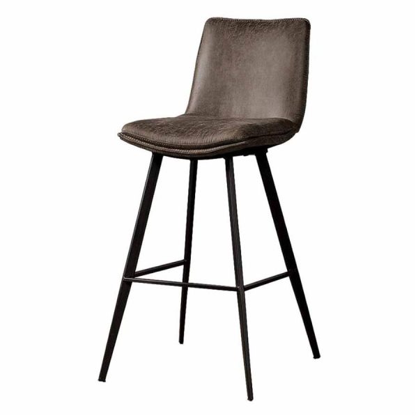 Pamplona Barstoel - fabric Antracite Tower Living - Afbeelding 4