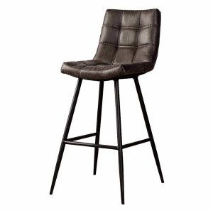 Navarra Barstoel - fabric Antracite Tower Living