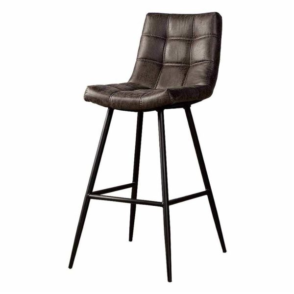 Navarra Barstoel - fabric Antracite Tower Living