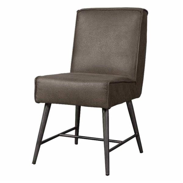 Belmonte Eetkamerstoel - fabric Cherokee 1 grey Tower Living - Afbeelding 4