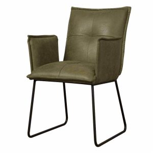 Seda Armstoel - fabric Cherokee 13 green Tower Living