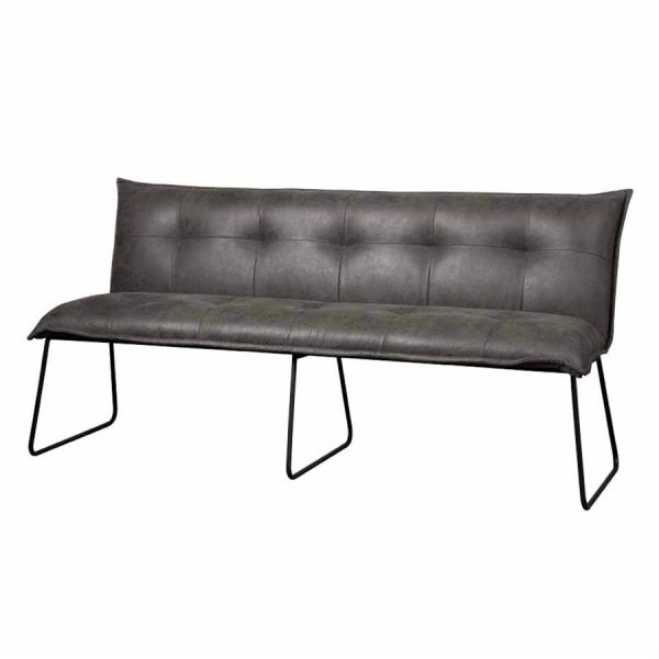 Seda Bankje 155 - fabric Cherokee 1 grey Tower Living - Afbeelding 2