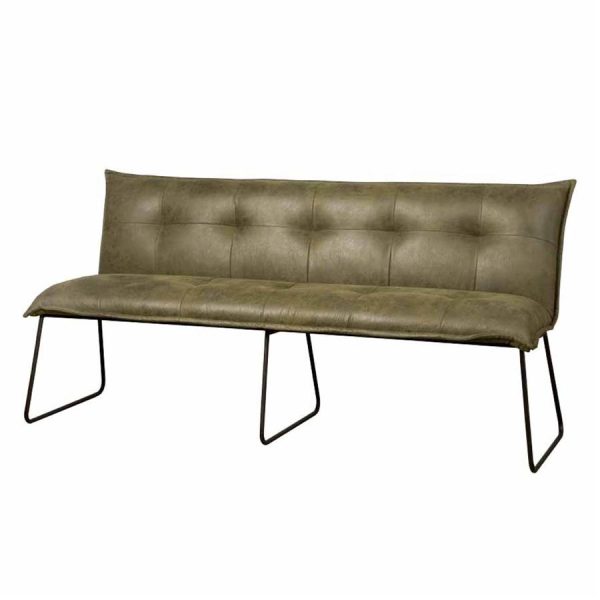 Seda Bankje 185 - fabric Cherokee 13 green Tower Living - Afbeelding 2