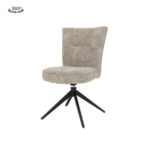 Bardi Stoel - fabric Haga 30 beige (draaibaar) Tower Living