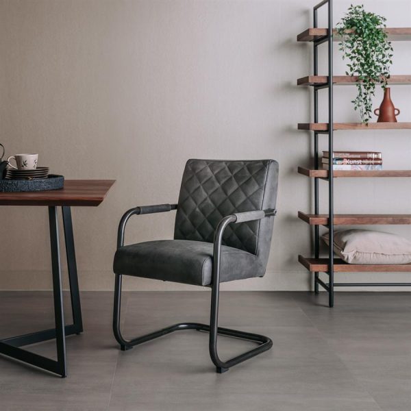 Civo Armstoel - Bull anthracite Tower Living - Afbeelding 2
