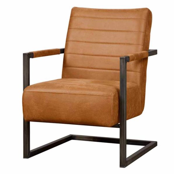 Rocca Fauteuil - Bull cognac Tower Living