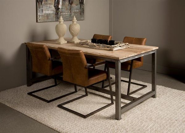 Venetie Eetkamertafel 140 cm Tower Living - Afbeelding 2