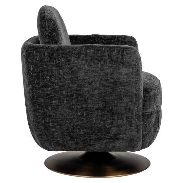 Draaifauteuil Turner graphite island (Island graphite 66) Richmond Interiors - Afbeelding 2