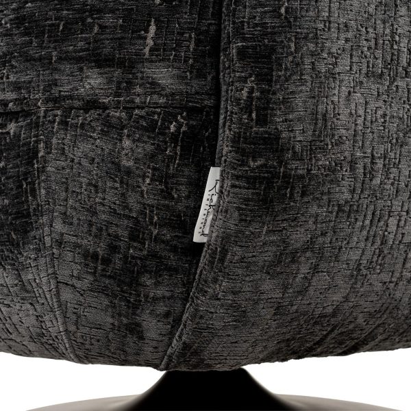 Draaifauteuil Turner graphite island (Island graphite 66) Richmond Interiors - Afbeelding 6