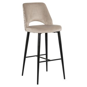 Barstoel Tabitha trendy nature / quartz khaki fire retardant (Be Trendy 01 Nature) Richmond Interiors