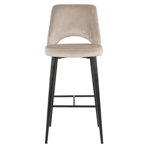 Barstoel Tabitha trendy nature / quartz khaki fire retardant (Be Trendy 01 Nature) Richmond Interiors - Afbeelding 4