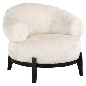 Fauteuil Montana white chenille (Bergen 900 white chenille) Richmond Interiors