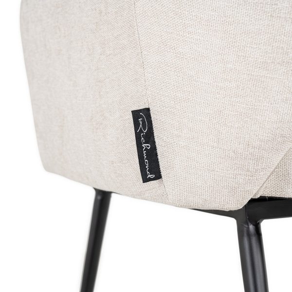 Stoel Jenthe nature giulia fire retardant (FR-Giulia 01 nature) Richmond Interiors - Afbeelding 6