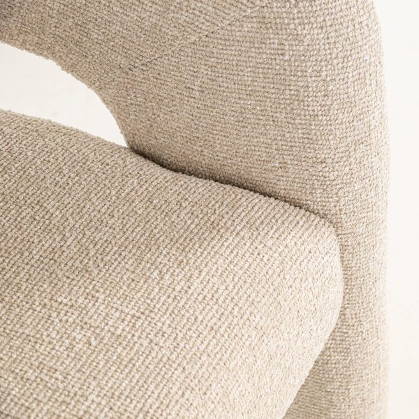 Stoel Belle biscotti fire retardant (Biscotti) Richmond Interiors - Afbeelding 7