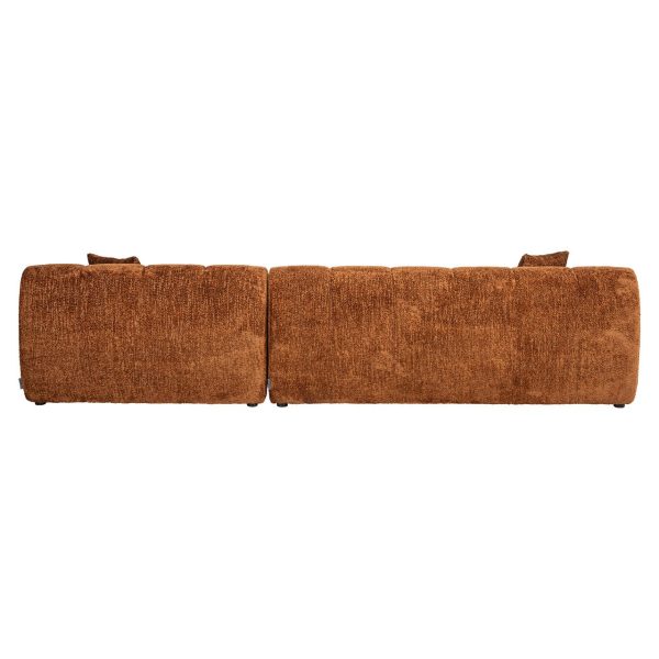 Sofa Cube 3-zits + lounge rechts (Be Lovely 603 Cinnamon) Richmond Interiors - Afbeelding 3
