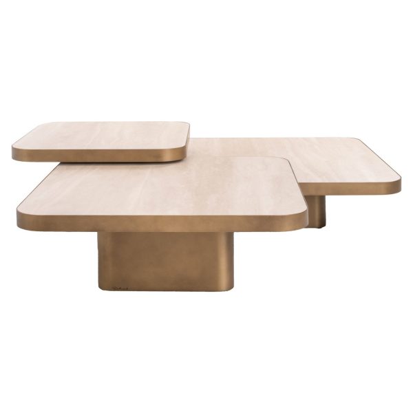 Salontafel Cumulus beige (Set of 3) Richmond Interiors