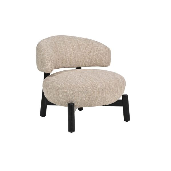 Lounge stoel Ornella beige angora Richmond Interiors