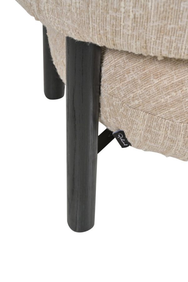 Lounge stoel Ornella beige angora Richmond Interiors - Afbeelding 7