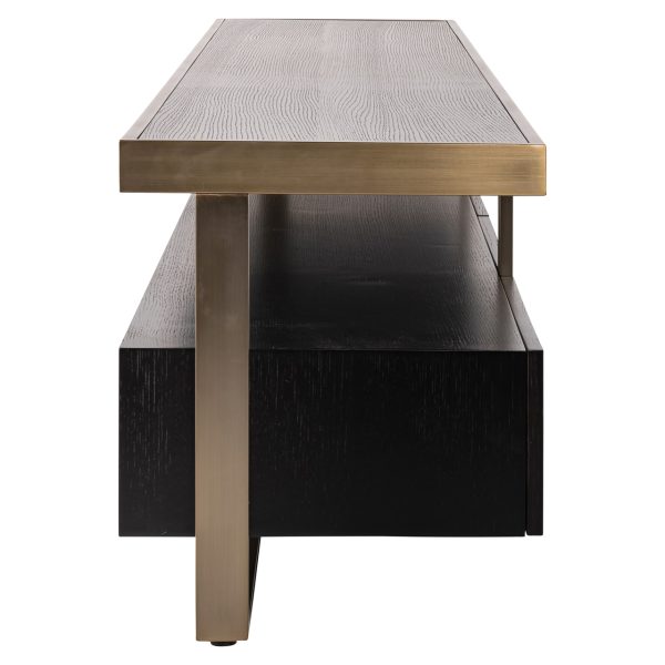 TV-meubel Diddley charcoal Richmond Interiors - Afbeelding 2