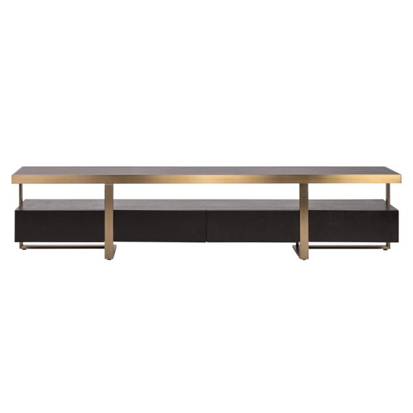 TV-meubel Diddley charcoal Richmond Interiors - Afbeelding 3