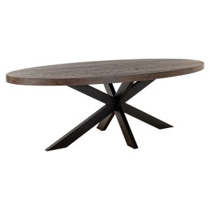 Eettafel Watson Dark brown/black 235 Richmond Interiors