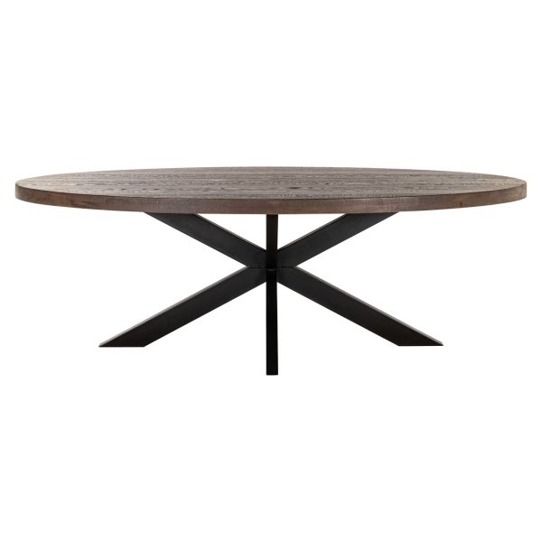 Eettafel Watson Dark brown/black 235 Richmond Interiors - Afbeelding 3
