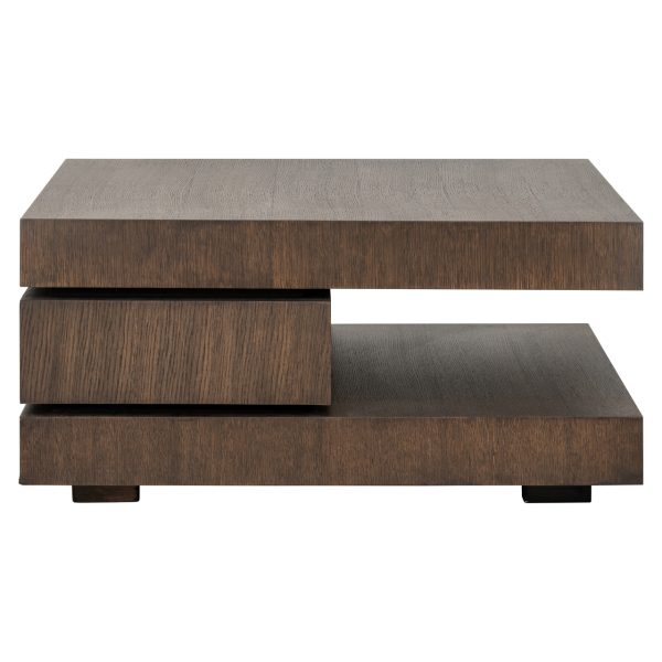 Salontafel Oakura brown 90x90 Richmond Interiors - Afbeelding 2