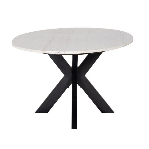 Eettafel Lexington white oval 230 Richmond Interiors - Afbeelding 2